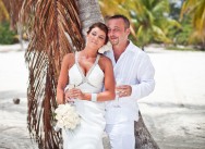 Mariage au club de plage de Tracadero, République dominicaine