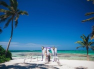 Beau mariage sur la plage privée en République dominicaine Barry Szilvia