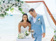 Mariage sur l’île de Saona en République Dominicaine (Flavia et Bruno)