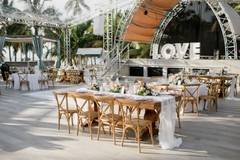 Coût des installations pour mariage en République Dominicaine