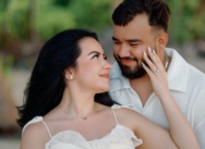 Demande en mariage sur la plage Punta Cana : Leslie Serna & Eric