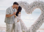 Demande en mariage romantique à Punta Cana pour Emily et Aaron